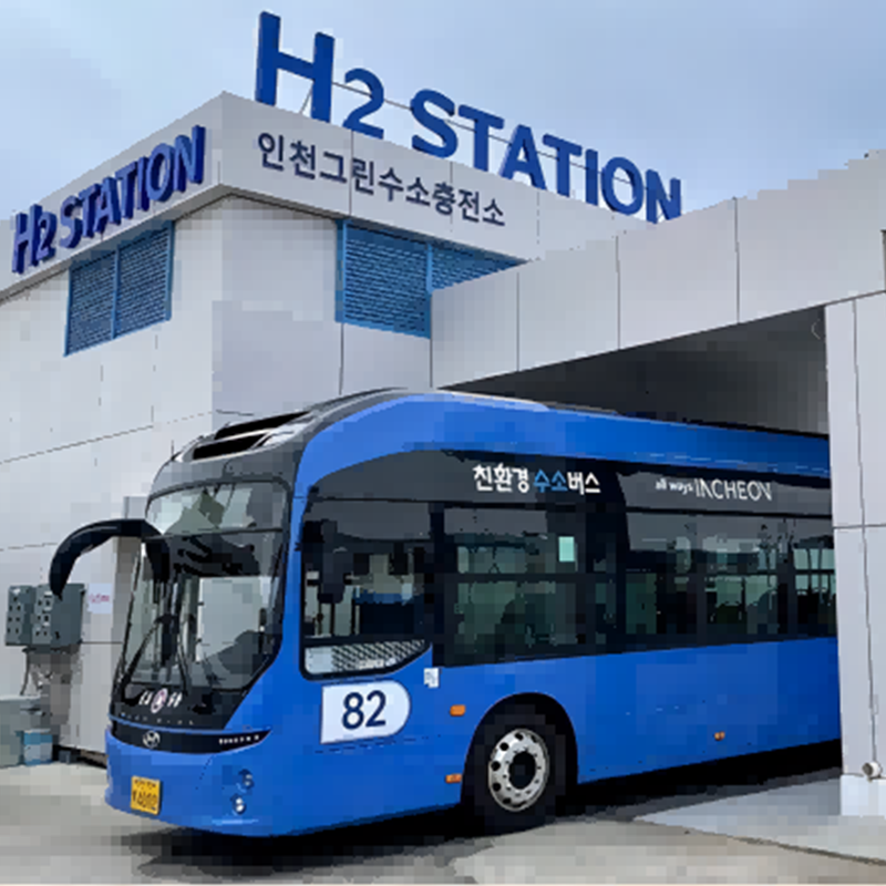 韓国政府、クリーンエネルギー計画に基づく初の水素燃料バスを発表